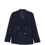 Giacca doppiopetto in blu Lardini - uomo 