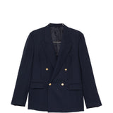 Giacca doppiopetto in blu Lardini - uomo 