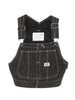 R13 Women's Black Dungaree Top