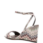 Sandali Julie con cinturino multicolor Missoni - donna 