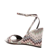 Sandali Julie con cinturino multicolor Missoni - donna 