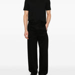 T-shirt a maniche corte in nero Simkhai - uomo 