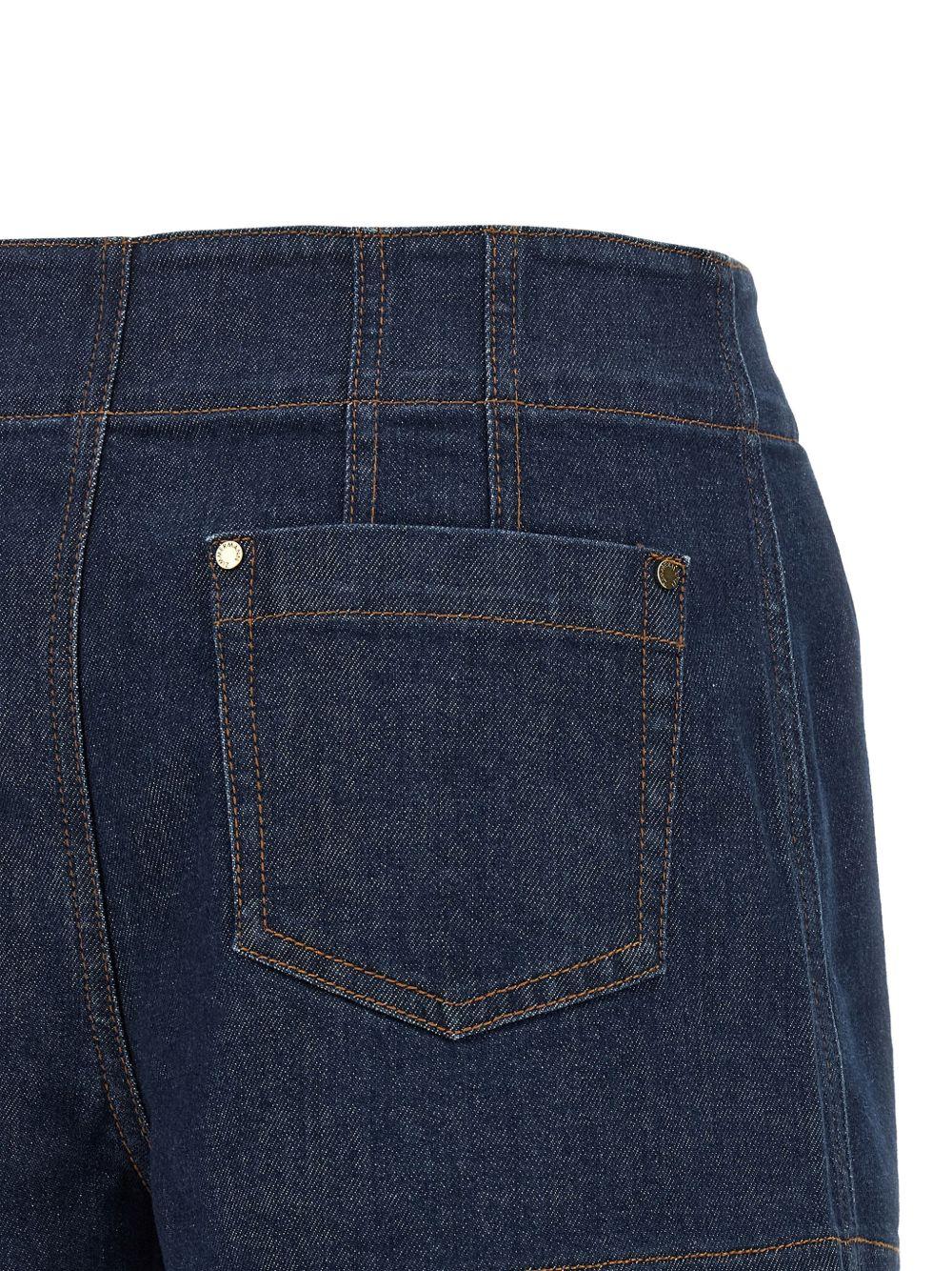 Shorts con bordi intrecciati awaken  in  blu Zimmermann - donna 