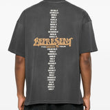 T-shirt con stampa grafica golden tour in grigio Represent - uomo 