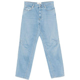 Jeans dritto con dettaglio in azzurro Coperni - donna 