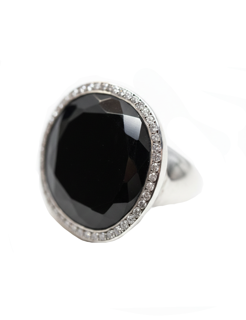 Anello roberta in argento sterling con diamanti Rosamaria - donna 