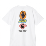 T-shirt grapes in bianco carhartt wip - men 