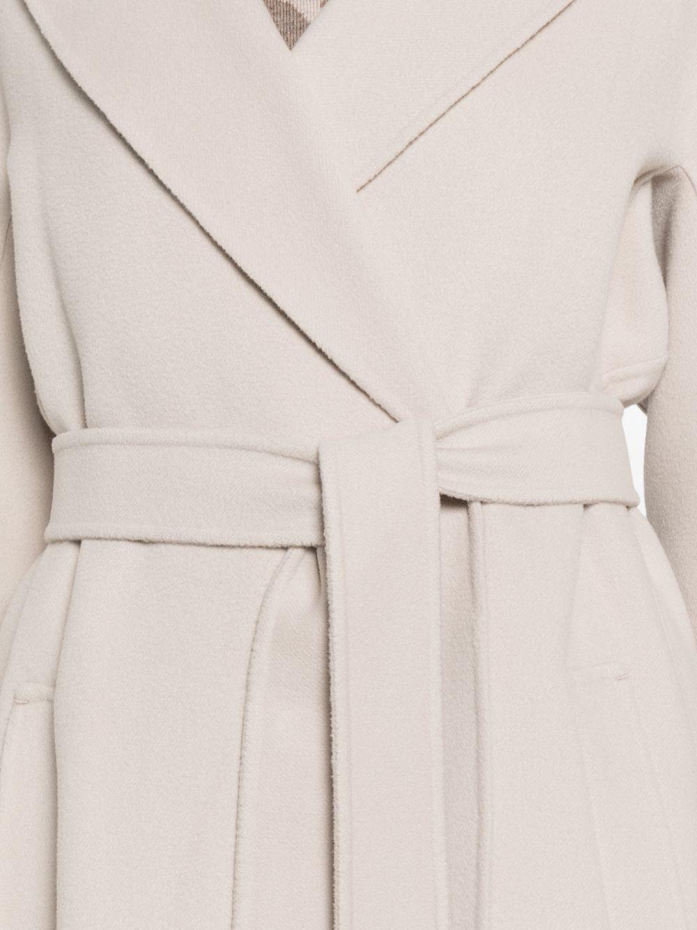 Cappotto con cintura Elisa in avorio 'S Max Mara - donna 