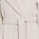 Cappotto con cintura Elisa in avorio 'S Max Mara - donna 