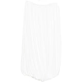 Gonna midi arricciata in bianco Norma kamali - donna 