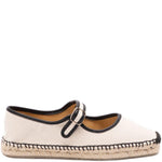 Espadrilles con fibbia in bianco Castañer - donna 