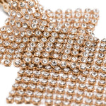 Orecchini in maglia mettalica con perle frizz in oro Rosantica - donna 