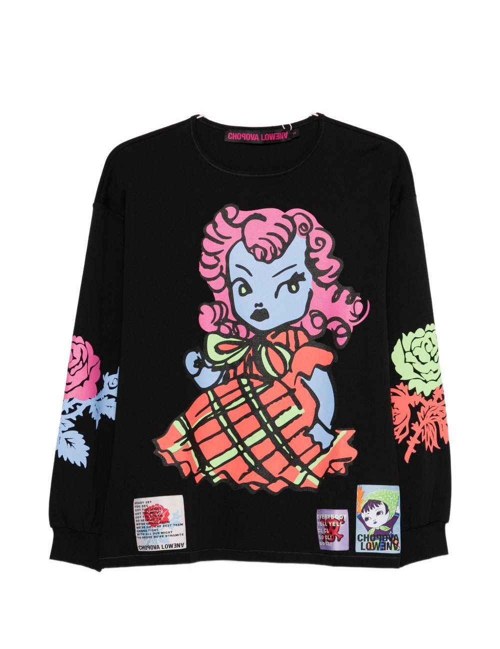 T-shirt con stampa multicolore Chopova Lowena - donna 