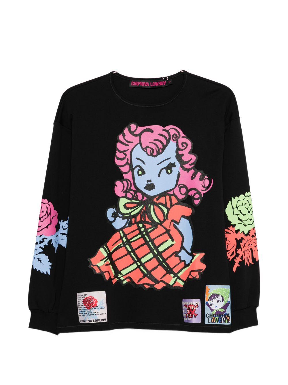 T-shirt con stampa multicolore Chopova Lowena - donna 