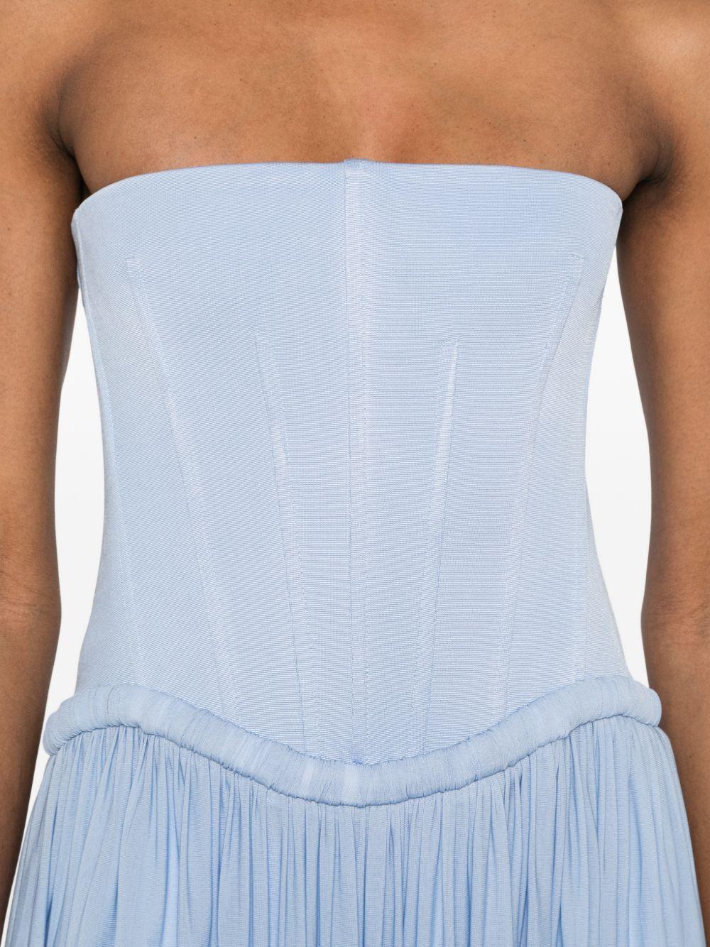 Abito lungo adalys in azzurro ROTATE BIRGER CHRISTENSEN - donna 