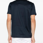 T-shirt a maniche corte in blu Tokyo luxury brand - uomo 