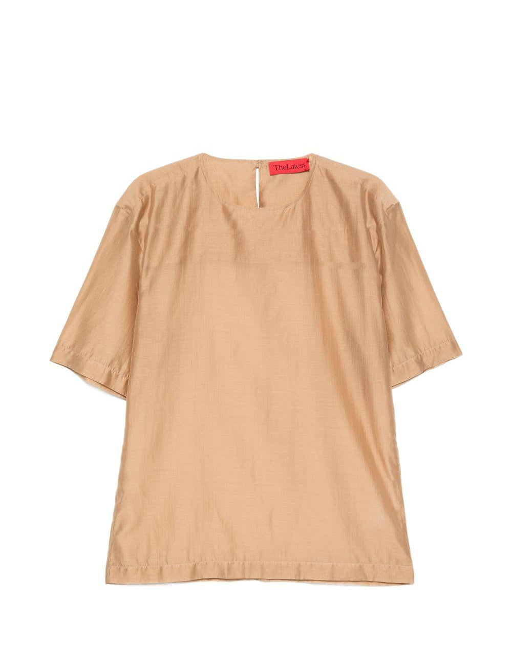 Camicetta a maniche corte Dean Dean in beige The latest - donna 
