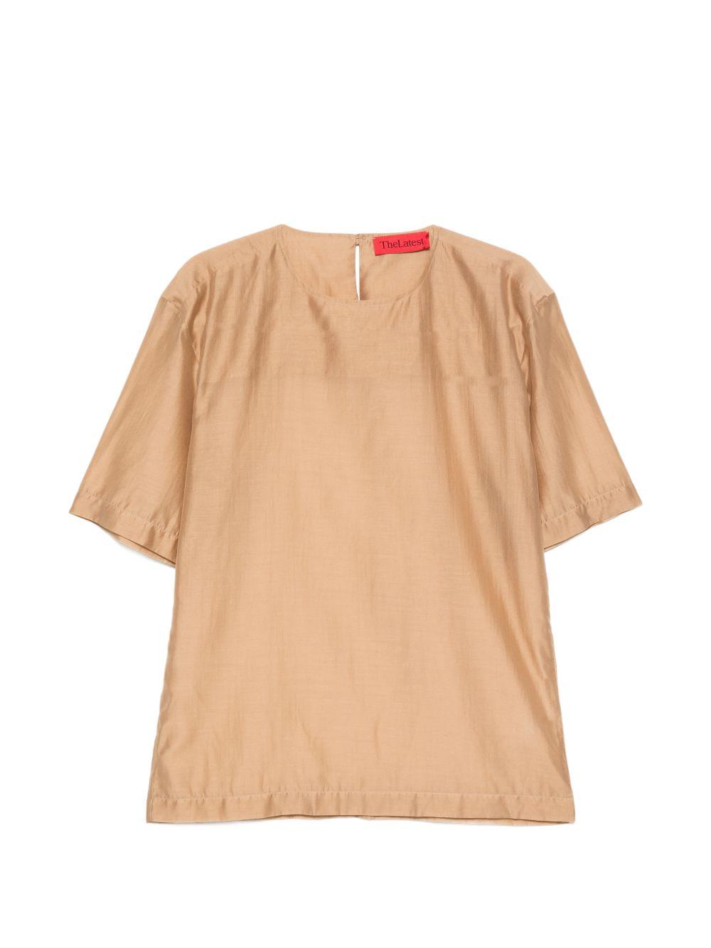Camicetta a maniche corte Dean Dean in beige The latest - donna 