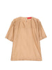 Camicetta a maniche corte Dean Dean in beige The latest - donna