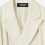Giacca con cinturini in bianco Undercover - donna 