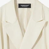 Giacca con cinturini in bianco Undercover - donna 