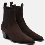 Stivaletti in suede in marrone Toteme - donna 