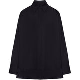 Camicia soft tuxedo in nero Toteme - donna 