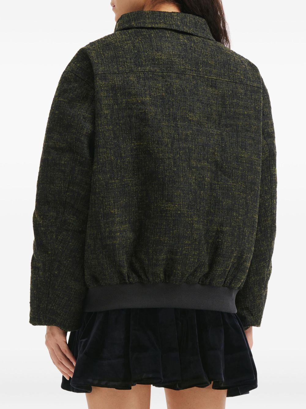 Giacca con tasche e bottoni in verde/grigio Shushu/tong - donna 