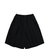 Pantaloncini sartoriali plissettati in nero Yohji yamamoto - uomo 