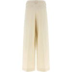 pantaloni deva in avorio the latest - donna 