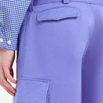 Pantaloni cargo con tasche in blu Marni - uomo 