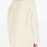 Cappotto corto Teddy Bear olga in bianco Maxmara - donna 