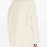 Cappotto corto Teddy Bear olga in bianco Maxmara - donna 
