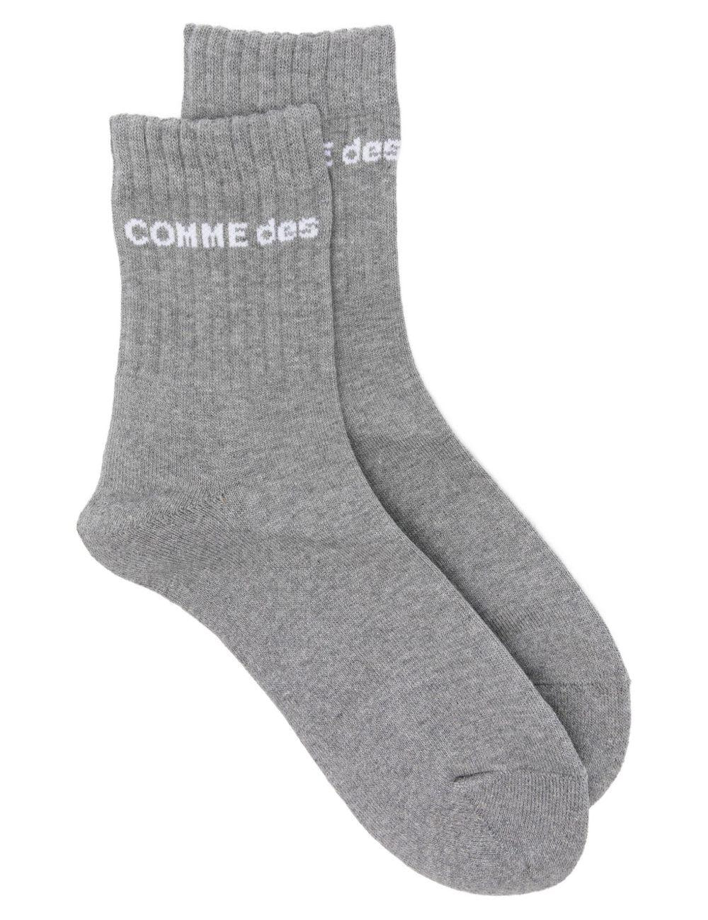 Calzini con dettaglio del logo in grigio Comme des garcons homme plus - uomo 