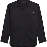 Camicia con stampa geometrica in nero Helmut lang - uomo 
