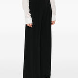 Pantaloni con vita elasticizzata in nero Maxmara - donna 