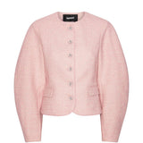 Giacca con maniche a  sbuffo in rosa Rotate - donna 