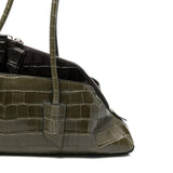 Borsa la passeggiata medium in verde The Attico - donna 