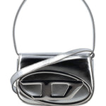 Borsa a spalla in pelle 1DR in argento Diesel - donna 
