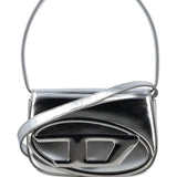 Borsa a spalla in pelle 1DR in argento Diesel - donna 