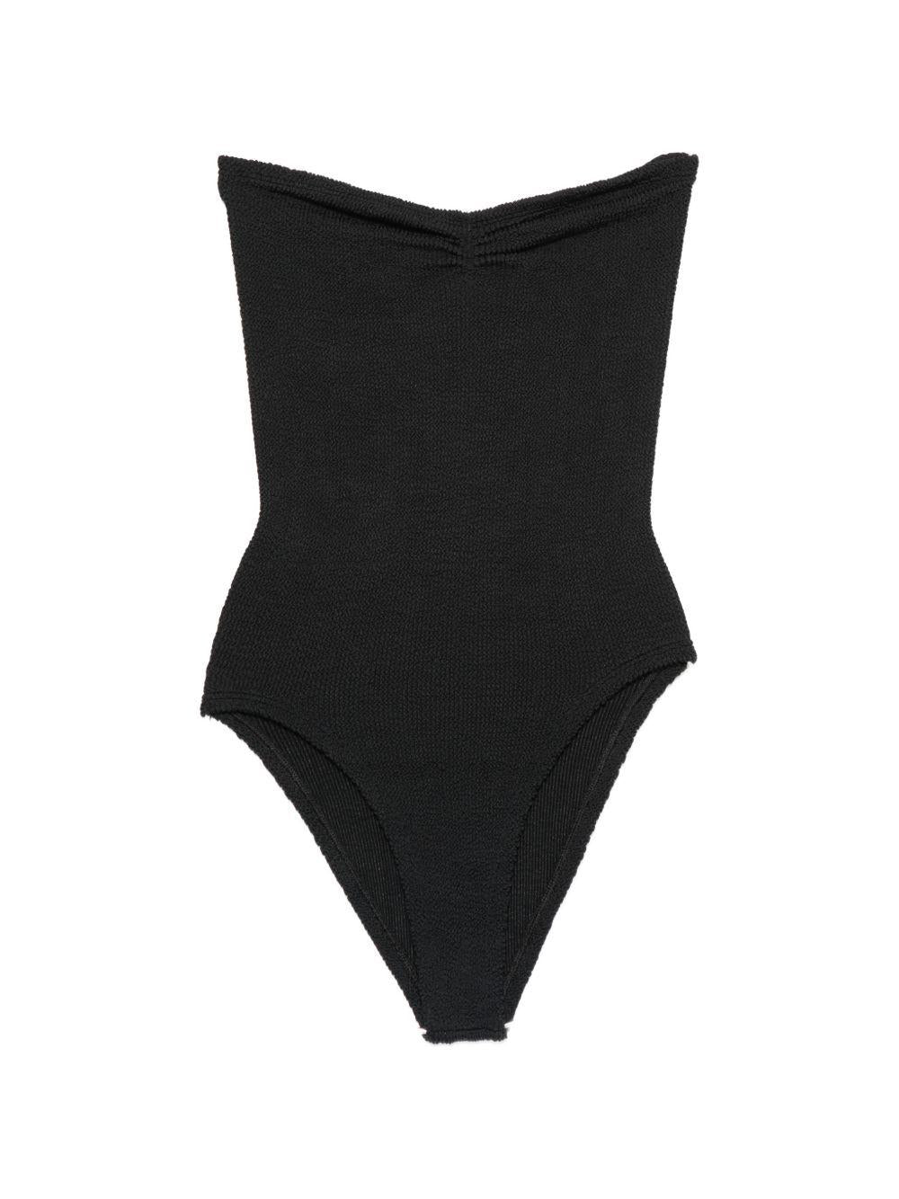 Costume da bagno senza spalline in nero Hunza g - donna 