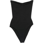 Costume da bagno senza spalline in nero Hunza g - donna 