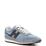 Sneakers con logo in blu Hogan - uomo 