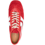 Sneakers con strisce laterali in rosso Dries van noten - donna 