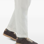 Sneakers  in camoscio in nero Brunello cucinelli - uomo 