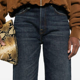 Jeans a vita alta in blu R13 - donna 