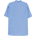 Camicia con logo in azzurro Comme des Garçons Homme - uomo 