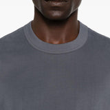 T-shirt a maniche corte con pannelli in grigio Comme des garcons homme - uomo 