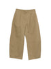 Pantaloni con passanti per cintura in beige Comme des garcons homme - uomo