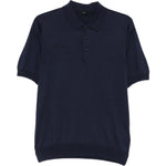 Polo con bottoni in blu Fay - uomo 